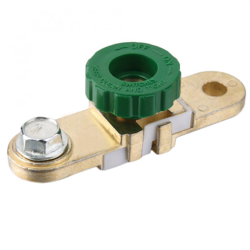 Выключатель аккумулятора автомобиля Защитный выключатель аккумулятора Главный выключатель клемм Изолятор Верхний выключатель аккумулятора Автомобильные аксессуары